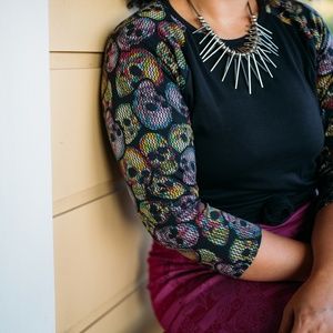 ☠️Lularoe Skull & Crossbones Irma☠️